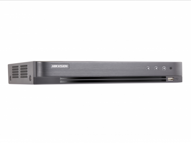 iDS-7208HQHI-M1/FA 8-канальный гибридный HD-TVI регистратор
для аналоговых, HD-TVI, AHD и CVI камер + 4 канала IP @ 6 Мп (до 12 каналов с полным замещением аналоговых каналов)