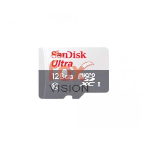 Карта памяти MicroSD 128GB SanDisk Class 10 Ultra Light UHS-I  (100 Mb/s) без адаптера