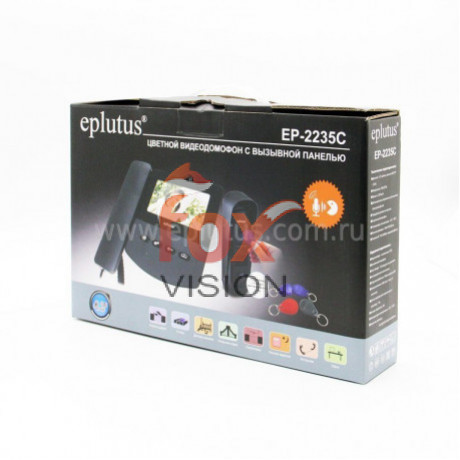 Домофон Eplutus  EP-2235с с ключами TouchMemory
