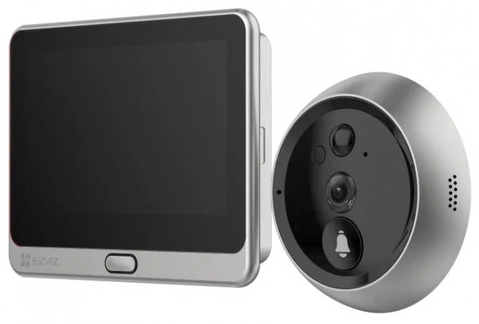 EZVIZ DP2C Wi-Fi дверной глазок с ответной станцией EZVIZ DP2C Wi-Fi дверной глазок с ответной станцией