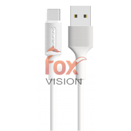 USB кабель Borofone BX1 EzSync Type-C 1m white