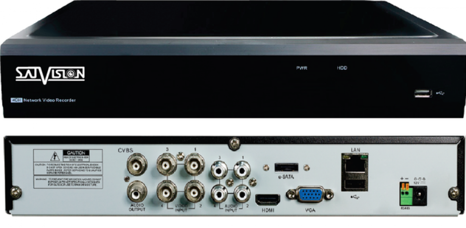 SVR-4115-P V3.0 4-х канальный гибридный Satvision