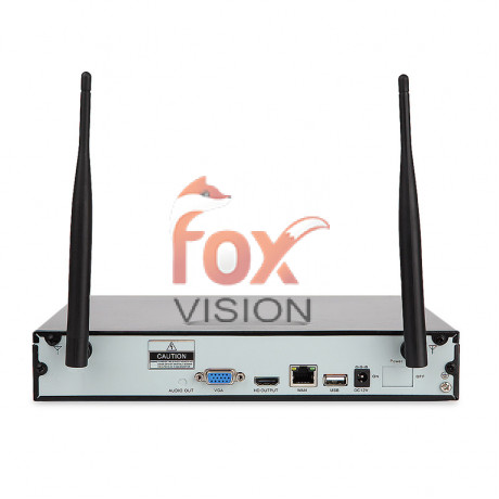 Комплект видеонаблюдения WIFI 2Мп Ps-Link C204W 4 камеры для улицы