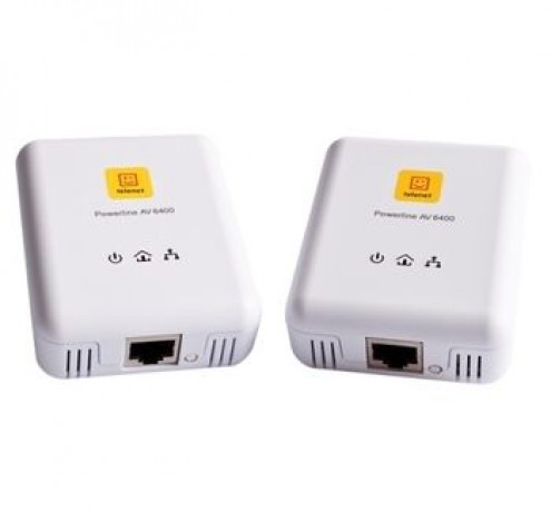 Powerline AV6400 устройство для передачи данных по электросети Telenet