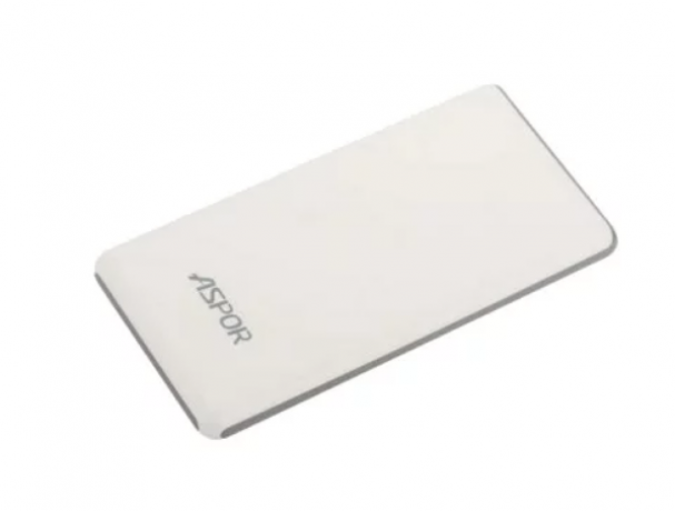 Внешний аккумулятор Aspor Power Bank A325 5000 mAh  Белый